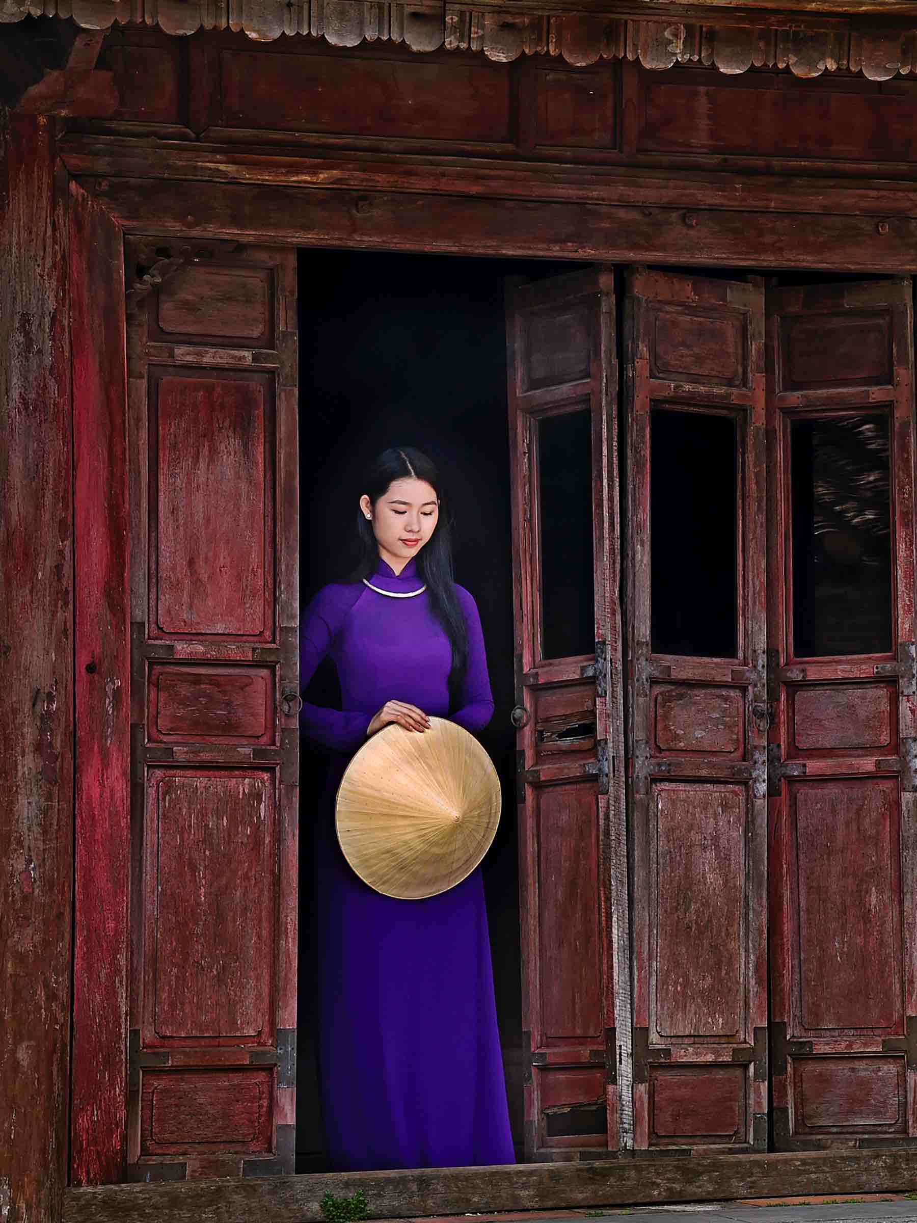 58.Thiếu nữ Huế – Huỳnh Mỹ Thuận