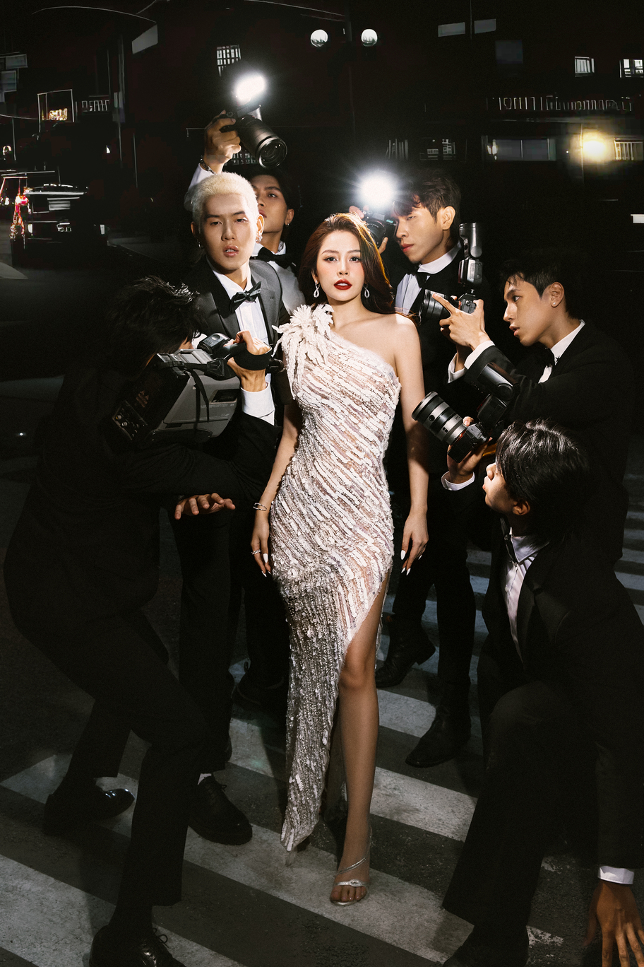 The spotlight shines bright