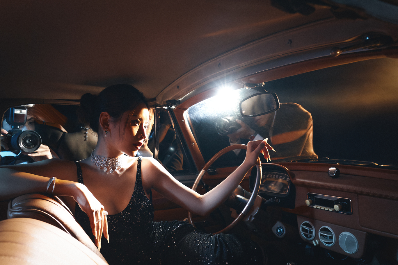 The spotlight shines bright