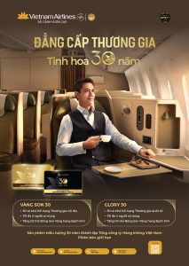 Vietnam Airlines ra mắt gói sản phẩm biểu tượng “Vàng Son 30” và “Glory 30” nhân dịp kỷ niệm 30 năm thành lập