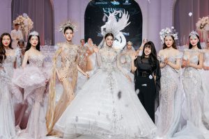 Vietnam Couture Fashion Week 2025 khép màn rực rỡ với ba BST váy cưới tinh xảo