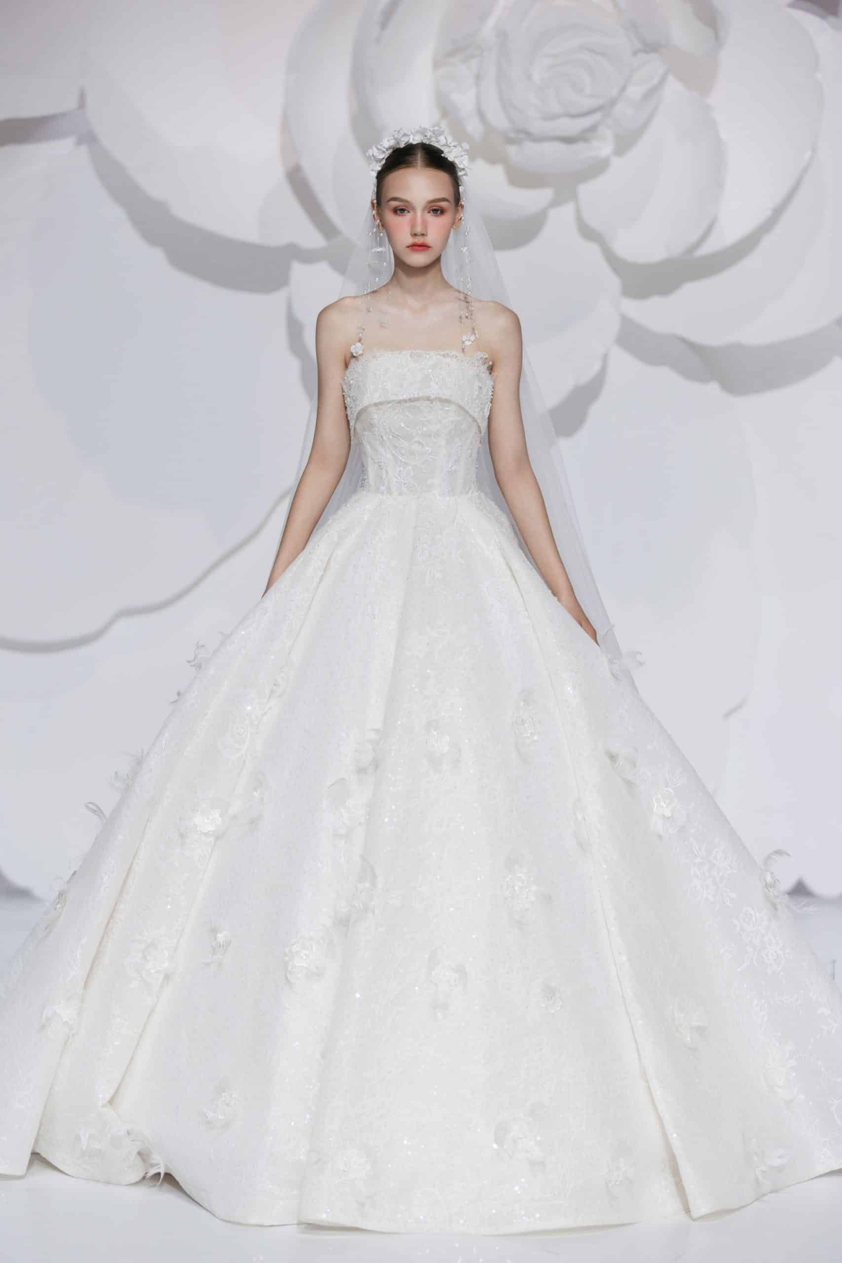 “Amour Sans Fins” – Bản tình ca về tình yêu vĩnh cửu qua váy cưới