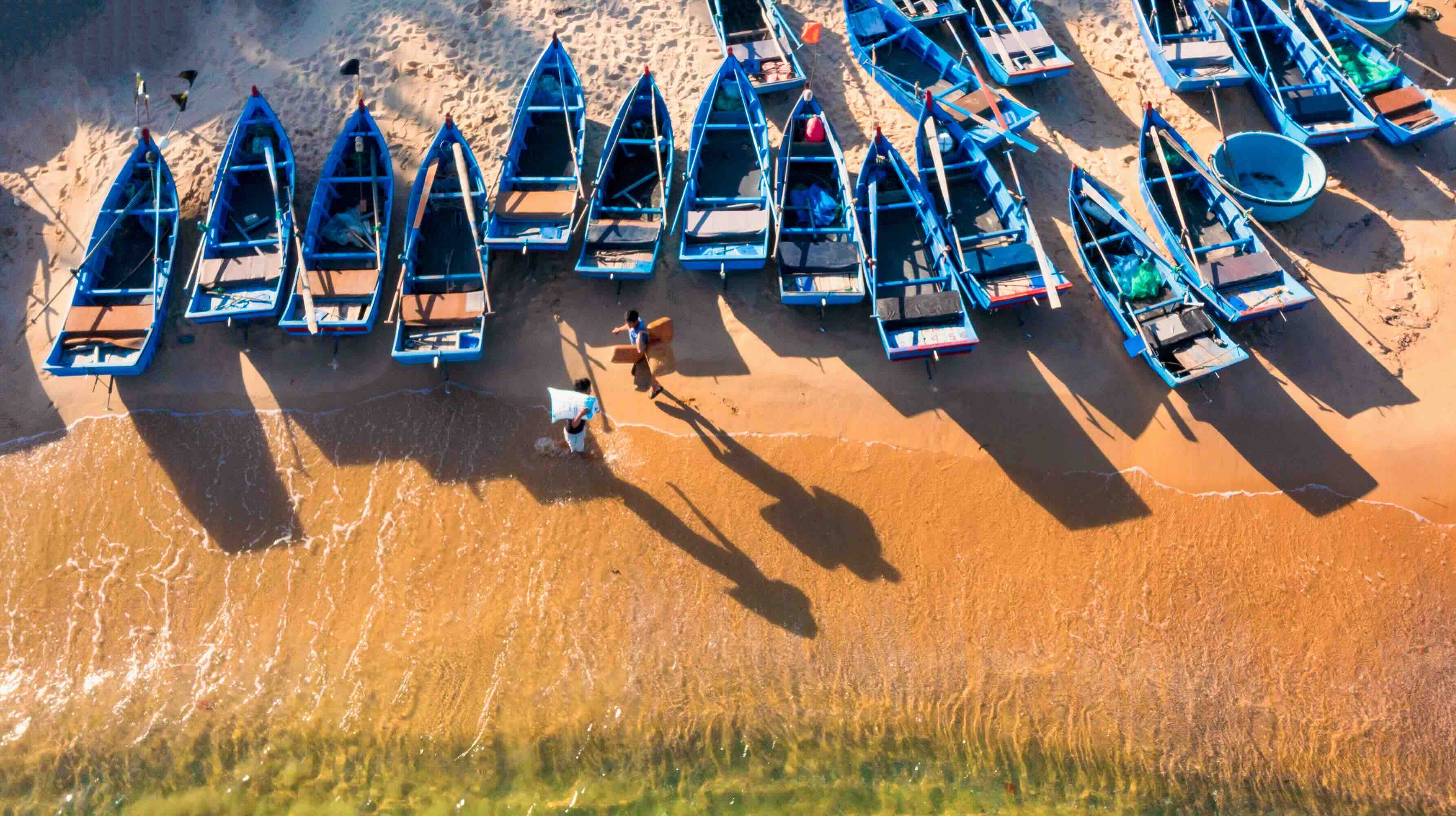 Sớm mai trên biển