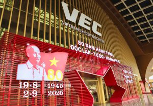 Dấu ấn Vietnam Airlines tại Triển lãm Thành tựu đất nước “80 năm hành trình Độc lập – Tự do – Hạnh phúc”