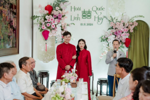 Mùa cưới: Nét duyên văn hóa trong lễ hỏi và lễ cưới truyền thống