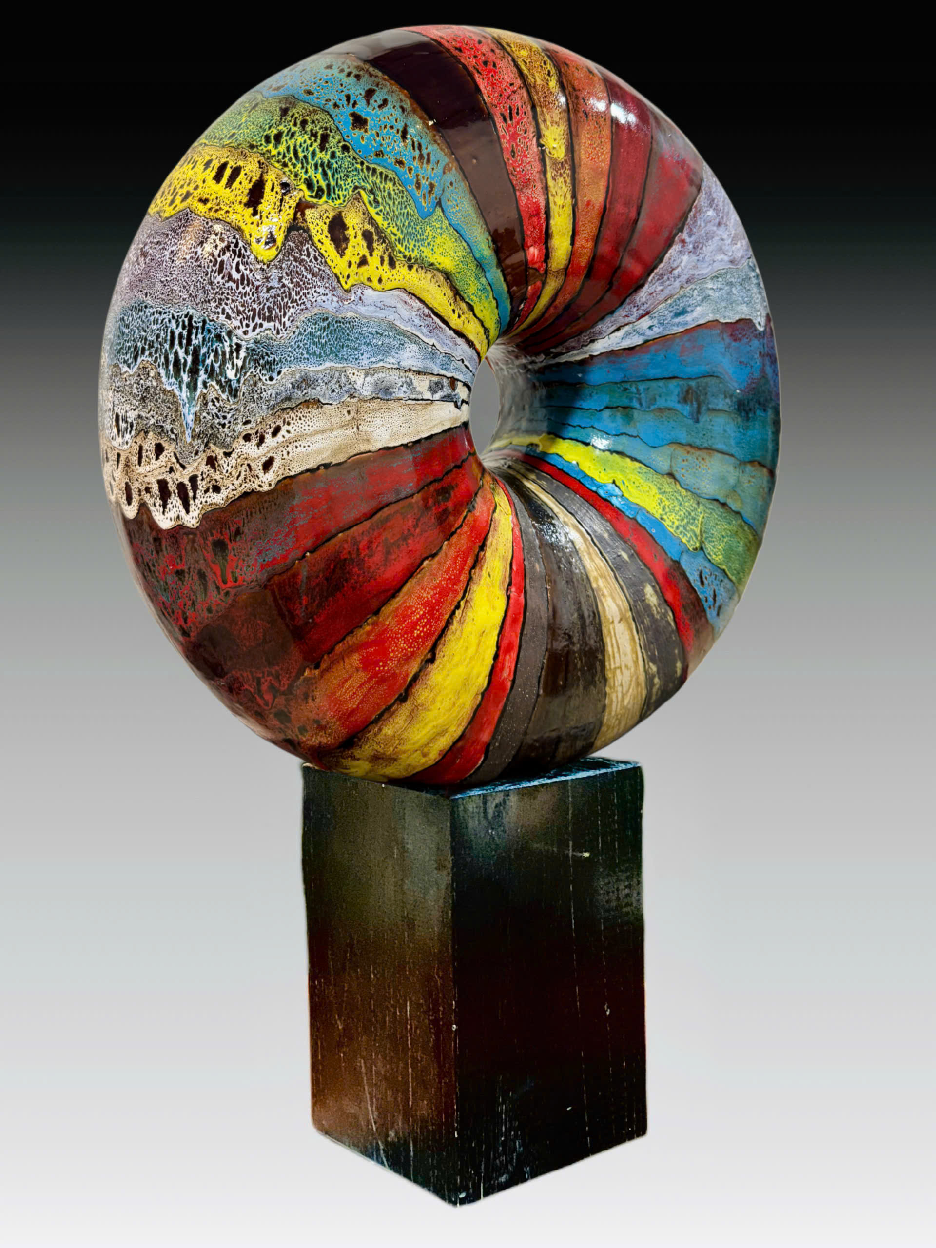 Samsara No6 2025 Glaze Ceramic 88x60x25 Nguyen Thu Thuy