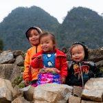 Rosy cheeks and clear eyes