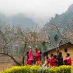 Rosy cheeks and clear eyes