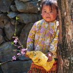 Rosy cheeks and clear eyes